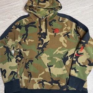 Nike Toronto Raptors Camo Heavy Weight Hoodie Sweatshirt Men's Sz XXL NBA